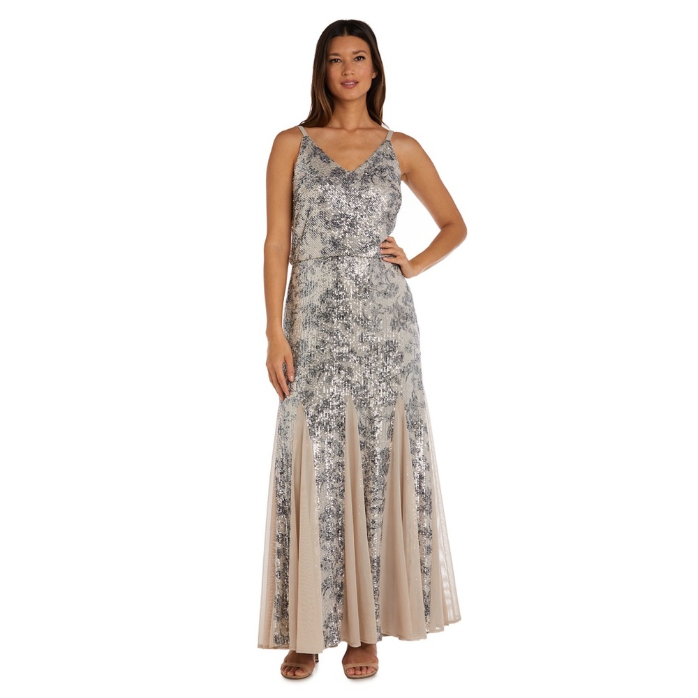 R&M Richards Sequin Gown
